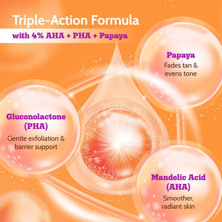 Chemist At Play's Gentle Exfoliating Face Wash Instant Glow Gently Exfoliates, Reveals Brighter Skin (100ml)