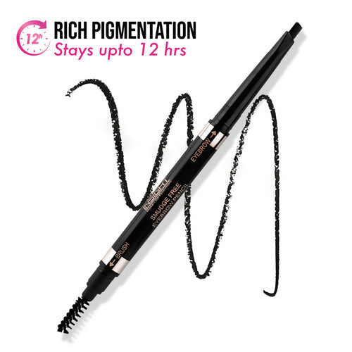 Insight cosmetics Smudge Free Eyebrow Pencil  (Black)
