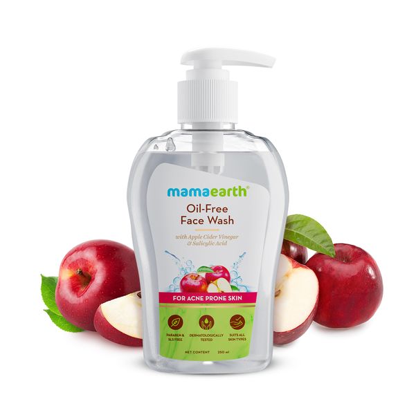 Mamaearth Oil-Free Face Wash For Oily Skin, With Apple Cider Vinegar & Salicylic Acid
(250ml)
