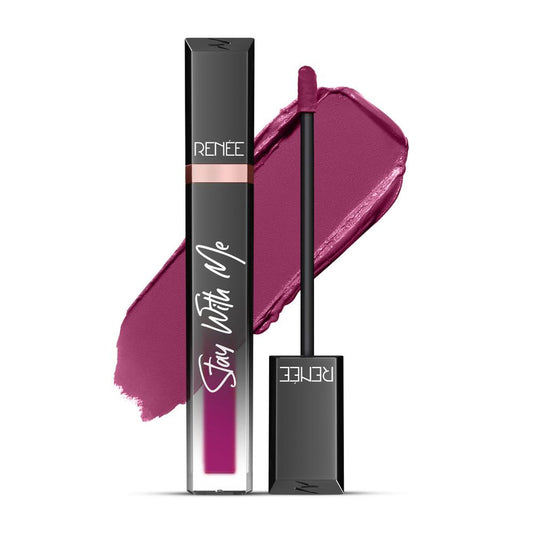 RENEE Stay With Me Matte Liquid Lipstick (02 Hunger for Berry)