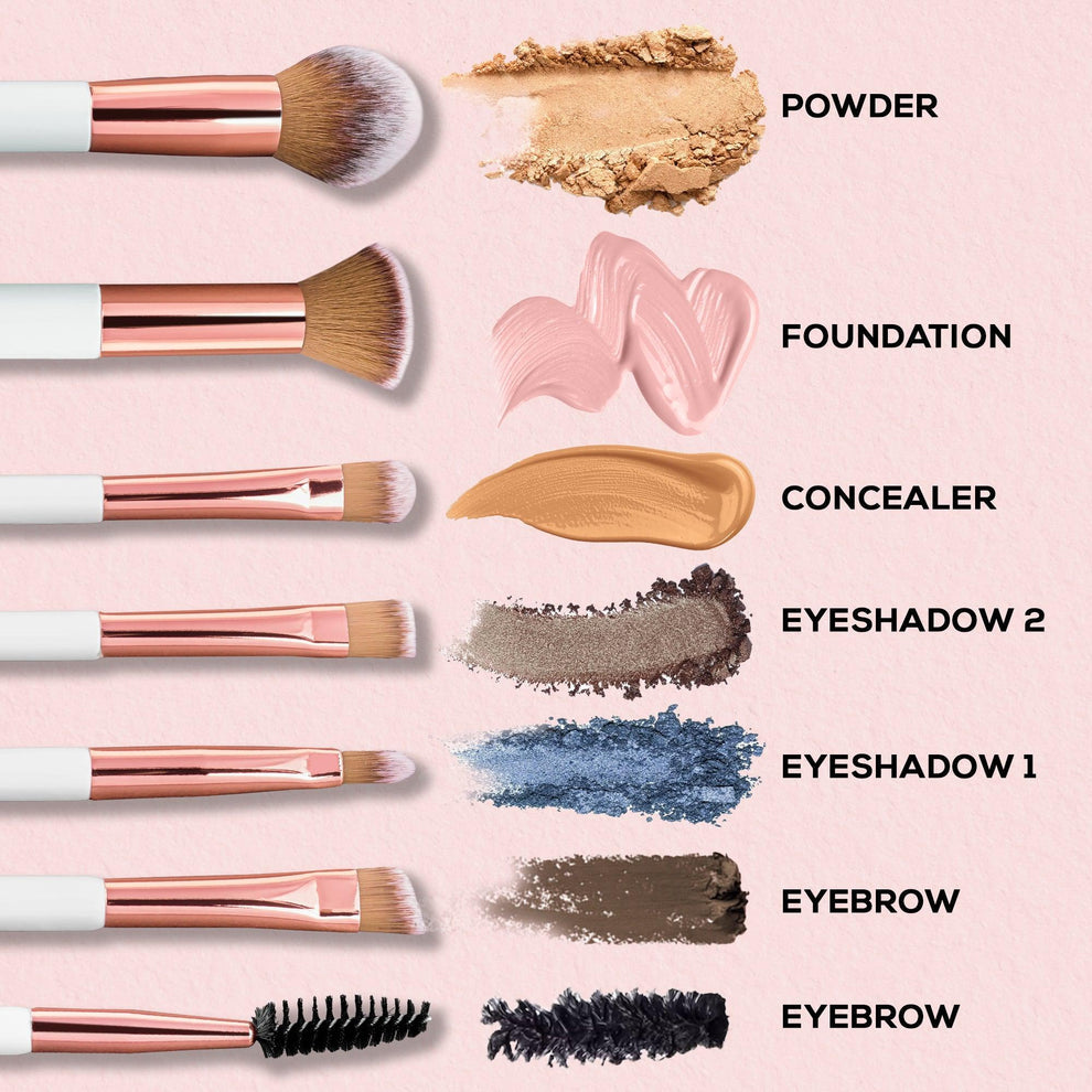 RENEE All In 1 Professional Makeup Brushes (Set of 6)