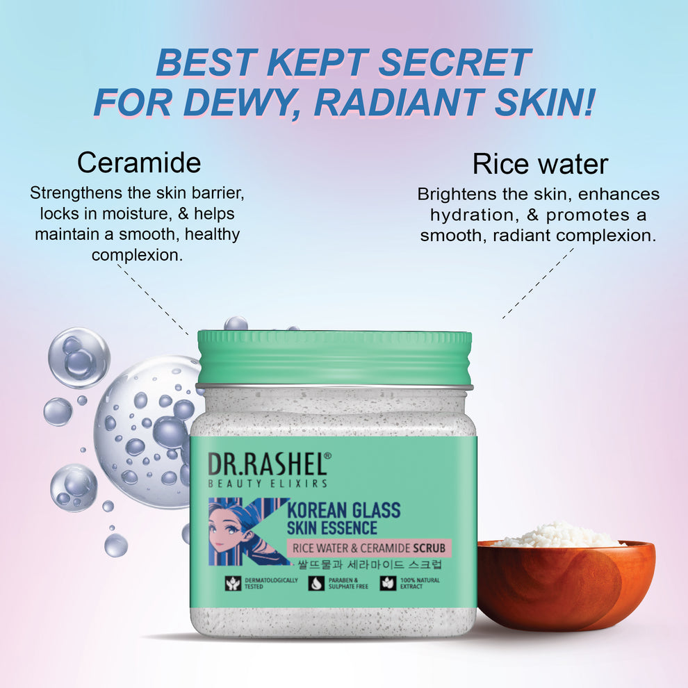Dr Rashel Korean Glass Skin Essence Scrub - 45ml