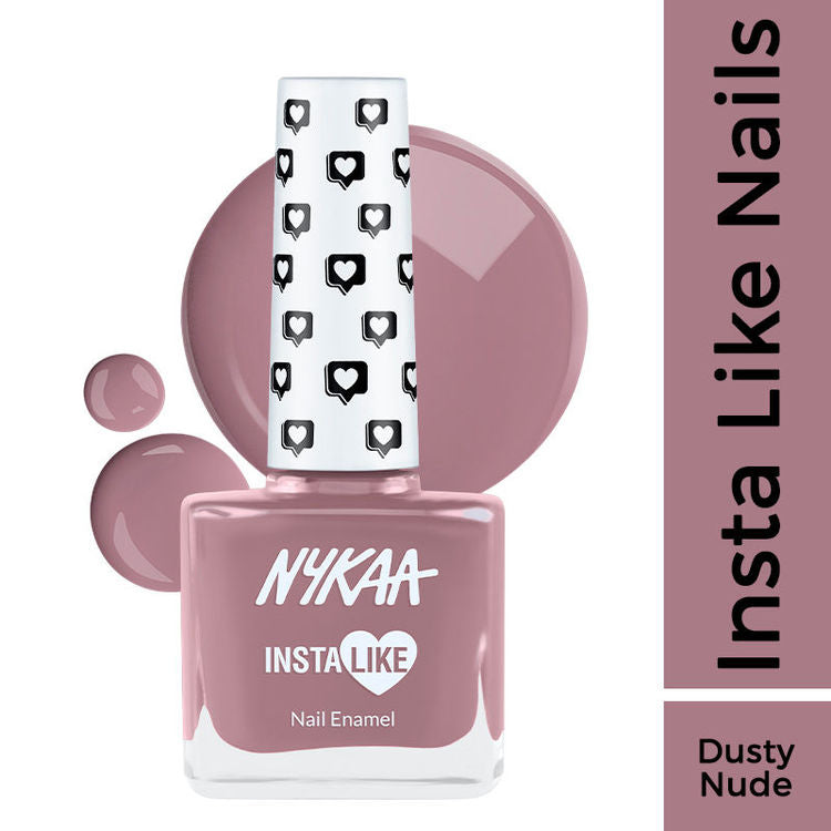 Nykaa InstaLike Long Lasting Nail Enamel - Nude OOTD 351
(9ml)