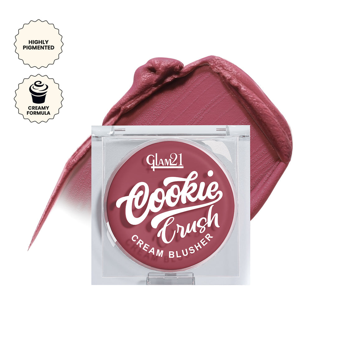 Glam21 Cookie Crush Cream Blusher (05Raspberry Bliss)