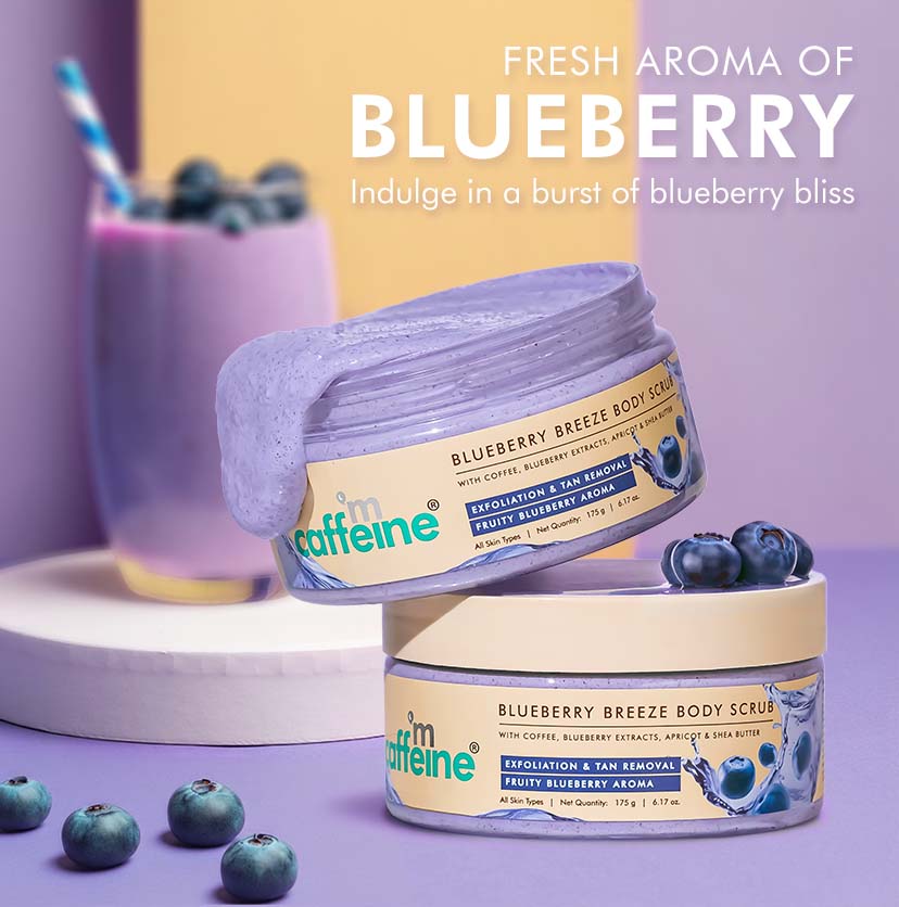Mcaffeine Blueberry Breeze Body Scrub - 175g