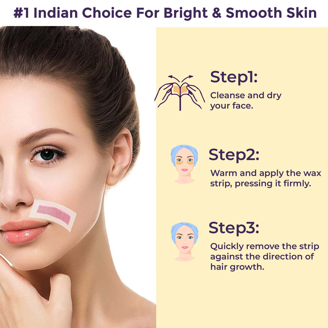 Sanfe Facial Wax Strips Sakura