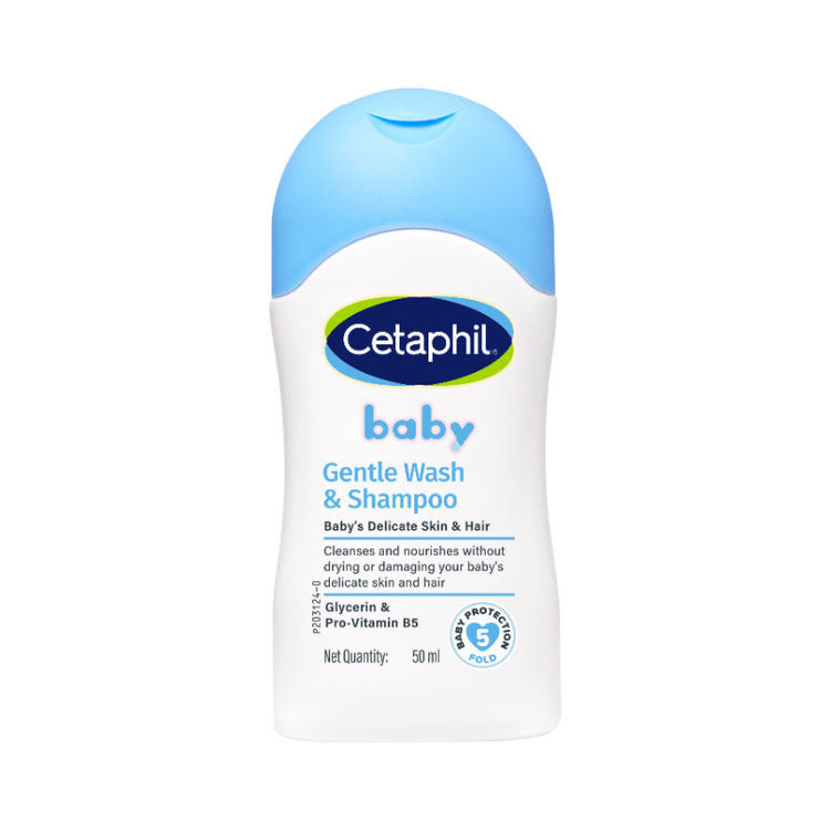 Cetaphil Baby Gentle Wash & Shampoo
(50ml)