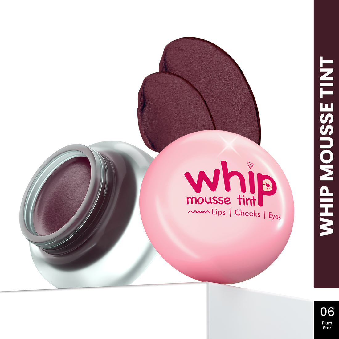 Glam21 Whip Mousse Tint (06 Plum Star)