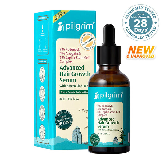 Pilgrim 3% Redensyl 4% Anagain Advanced Hair Growth Serum (50ml)