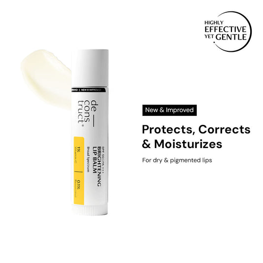 Deconstruct Brightening Lip Balm With SPF - 1% Vitamin C + 0.1% Resorcinol