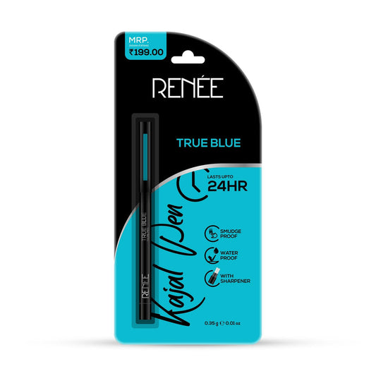 RENEE True Blue Kajal Pen with Sharpener