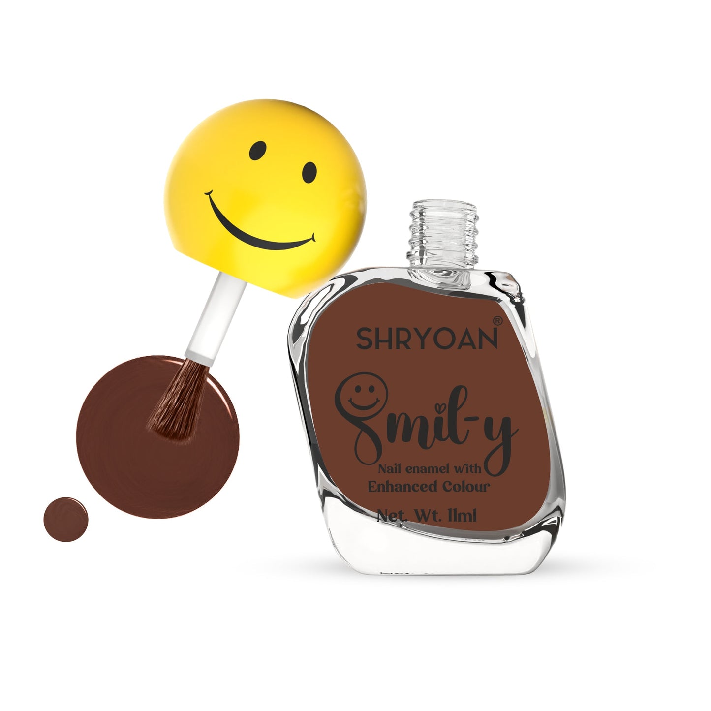 Shryoan Ultra Glossy Nail Paint(Irish Coffee)