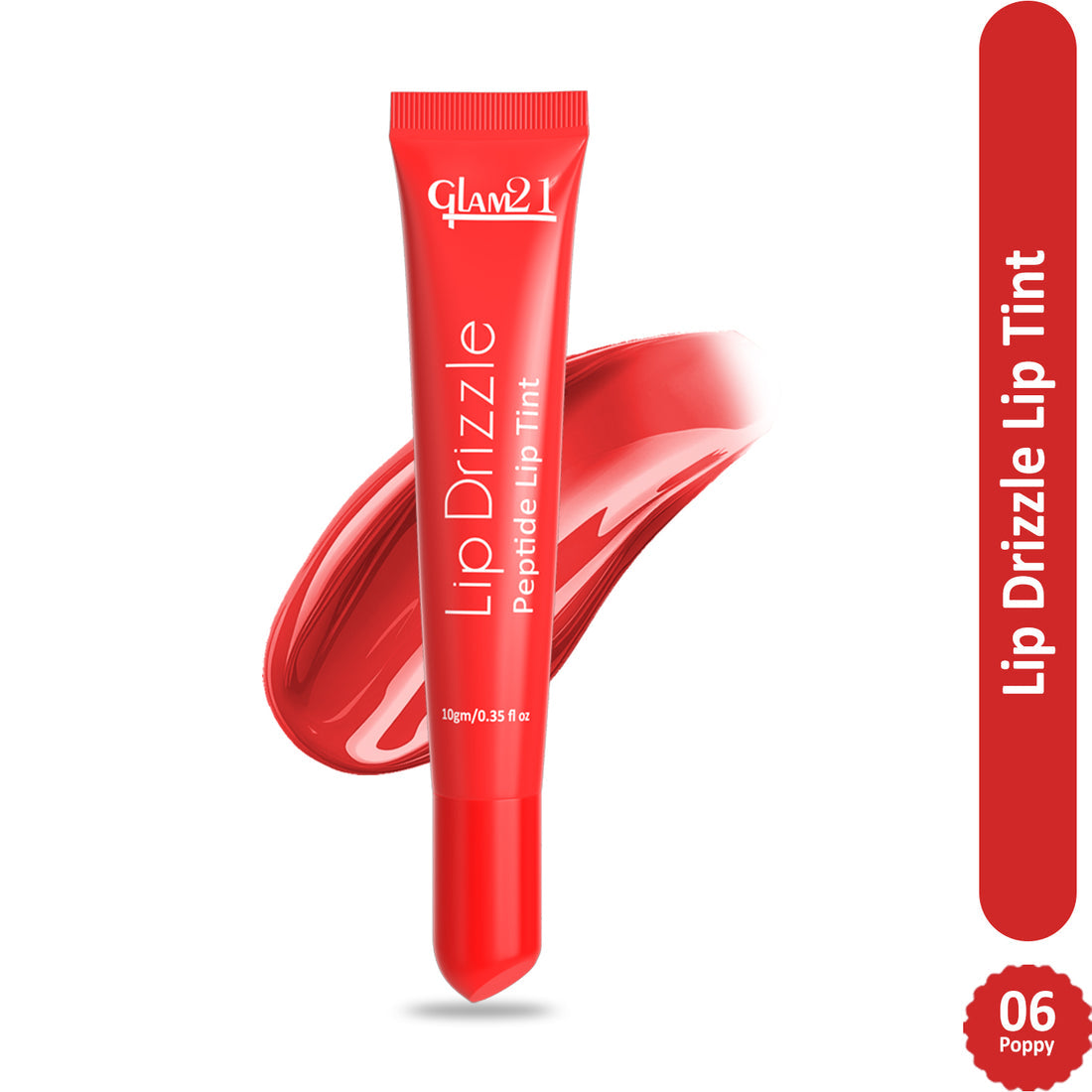 Glam21 Lip Drizzle Peptide Lip Tint (06 Poppy)