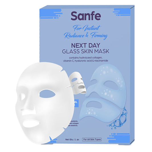 Sanfe Next Day Korean Glass Skin Overnight Mask For Instant Radiance, Firming & Deep Hydration
(1)