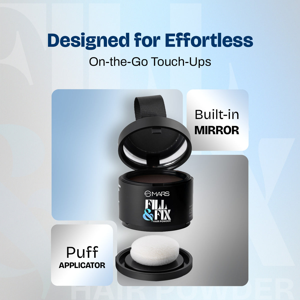 Mars Cosmetics Fill & Fix | Hair Powder / Black