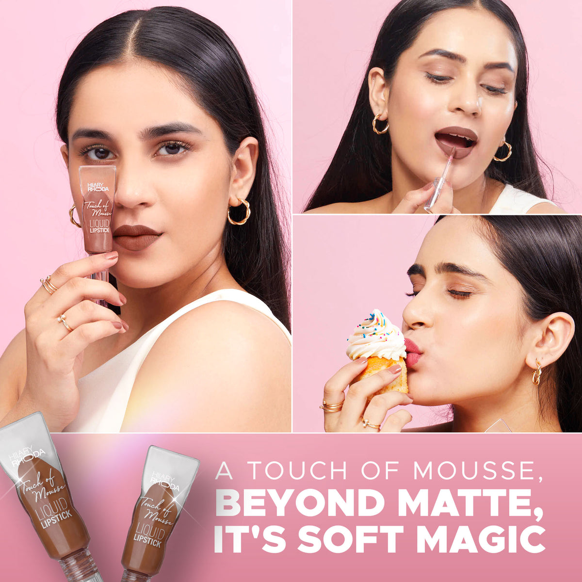Hilary Rhoda Touch Of Mousse Lipstick (My Forever 01)