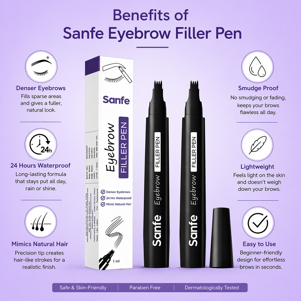 Sanfe Eyebrow Filler Pen - Black