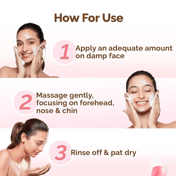 Mamaearth Multani Mitti Face Wash With Multani Mitti & Bulgarian Rose(150ml)