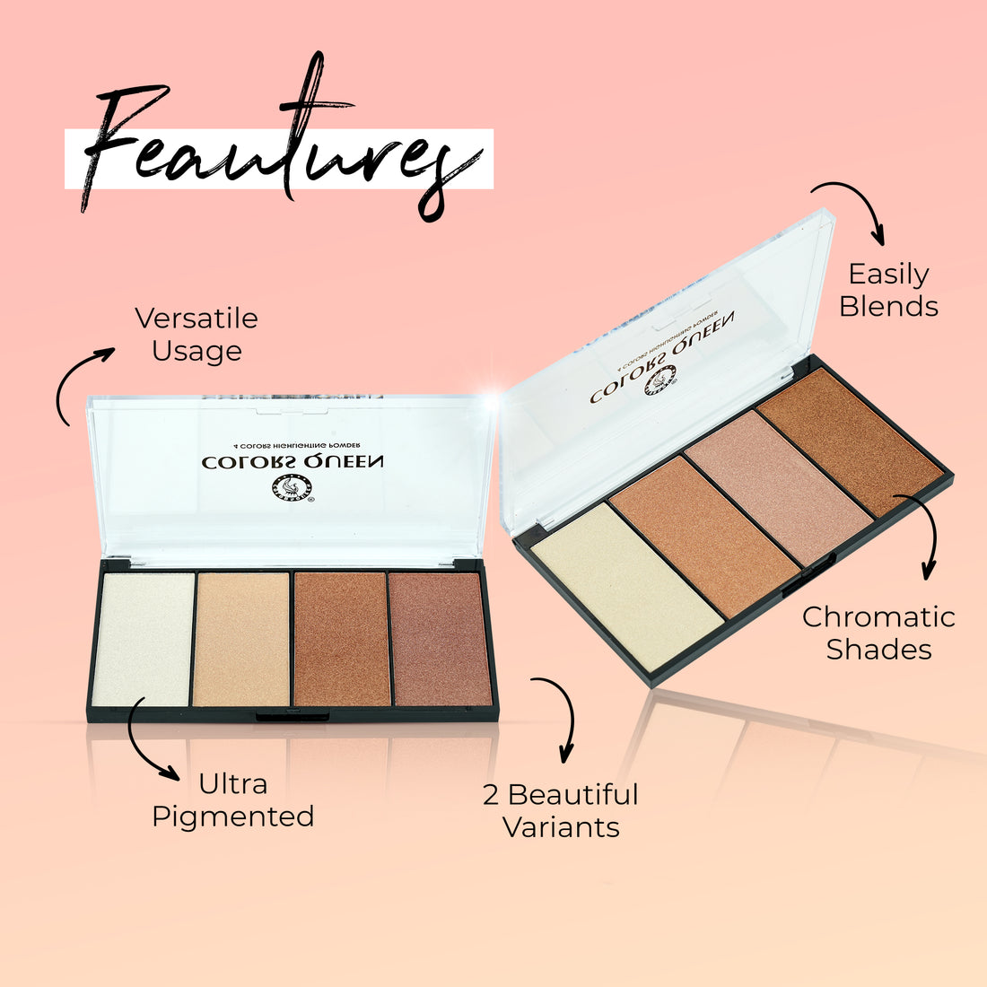 Colors Queen 4 Color Highlighting Powder / 02