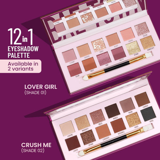 Swiss Beauty Bae Town Eyeshadow Palette 01(Lover girl)