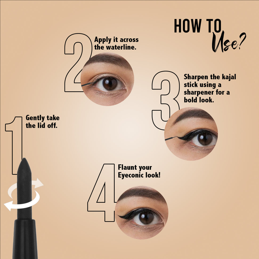 Glam21 Eye Seduction Kajal