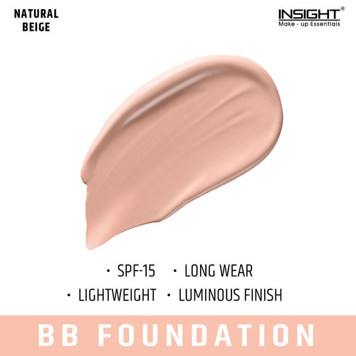 Insight cosmetics SPF -15 Foundation (01 Natural Beige)