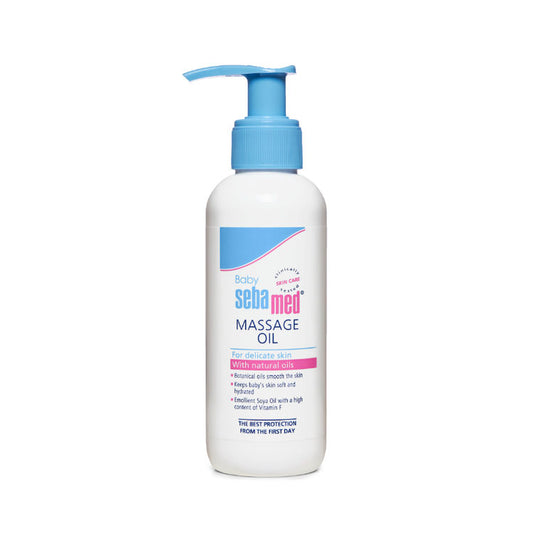 Sebamed Baby Massage Oil, With Soya Oil, Non- Greasy, Ideal For Newborn
(150ml)