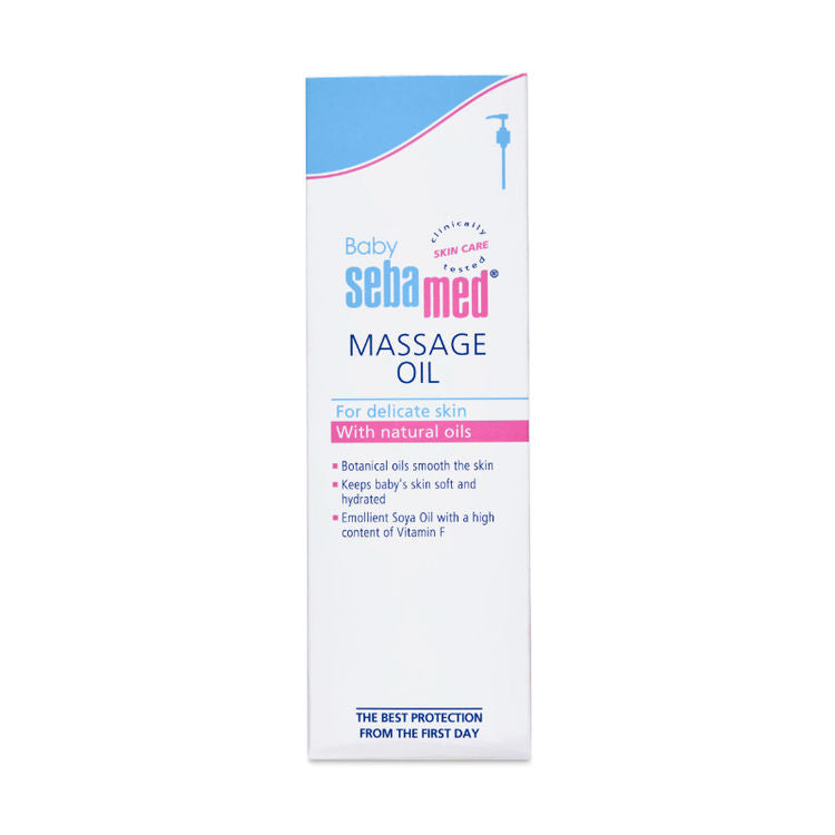 Sebamed Baby Massage Oil, With Soya Oil, Non- Greasy, Ideal For Newborn
(150ml)
