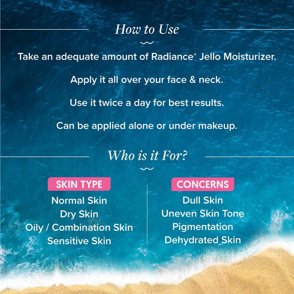 Aqualogica Radiance+ JellO Moisturizer, 50g