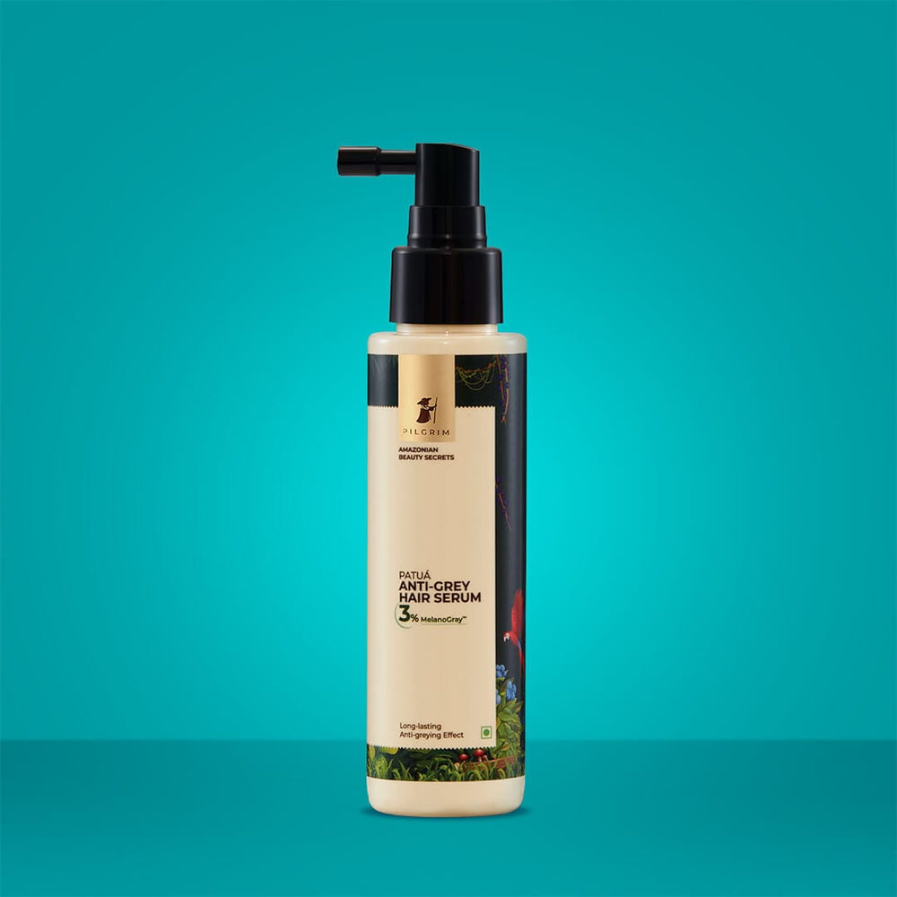 Pilgrim Patuá Anti-Grey Hair Serum
Reduces Premature Greying