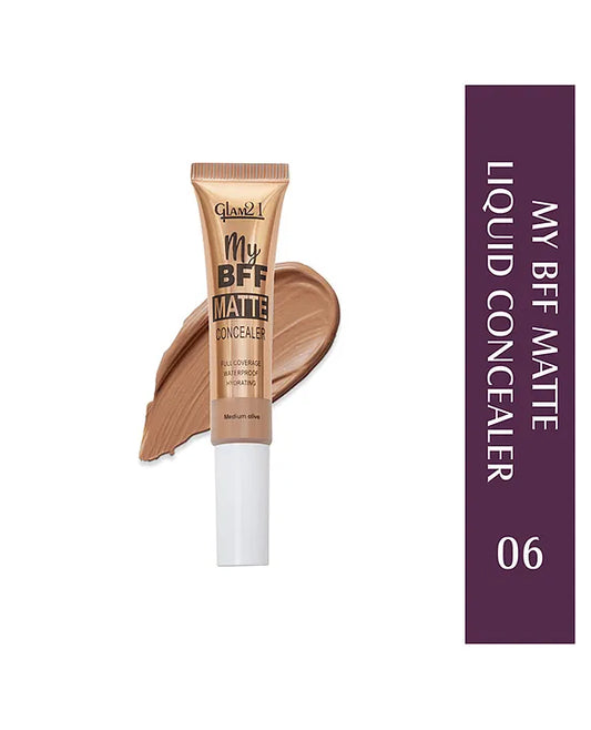 Glam21 My BFF Matte Liquid Concealer (06Medium Olive)
