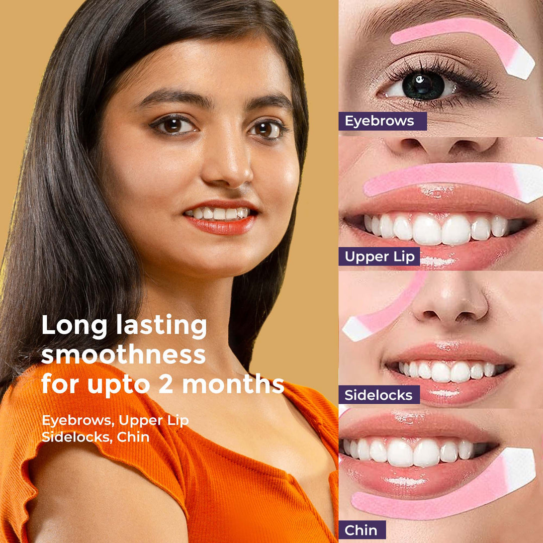 Sanfe Facial Wax Strips Sakura