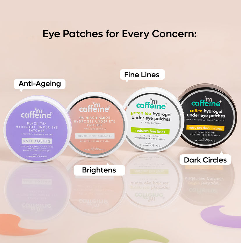Mcaffeine Hydrogel Kombucha Under Eye Patches - 15 Pairs
