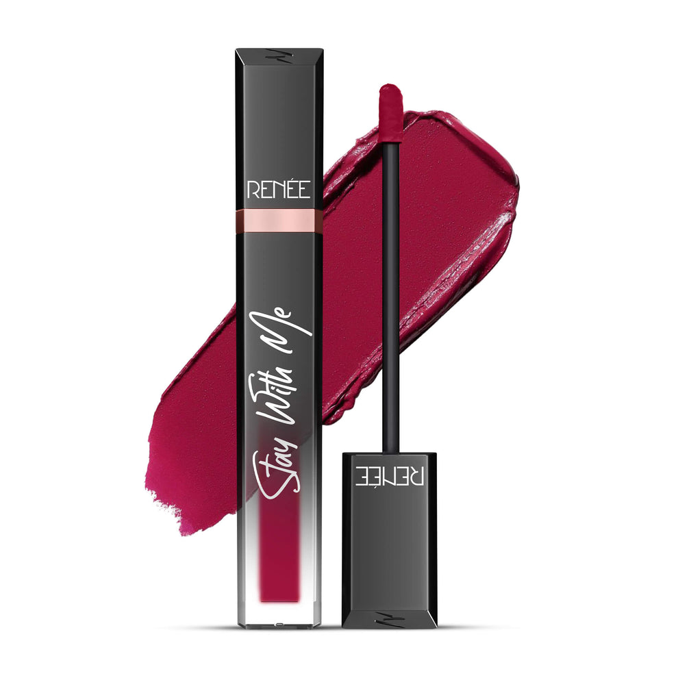 RENEE Stay With Me Matte Liquid Lipstick (06Dose of Rose)