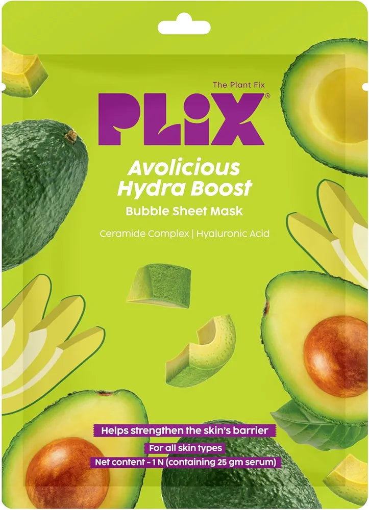 Plix Avolicious Hydra Boost Bubble Sheet Mask