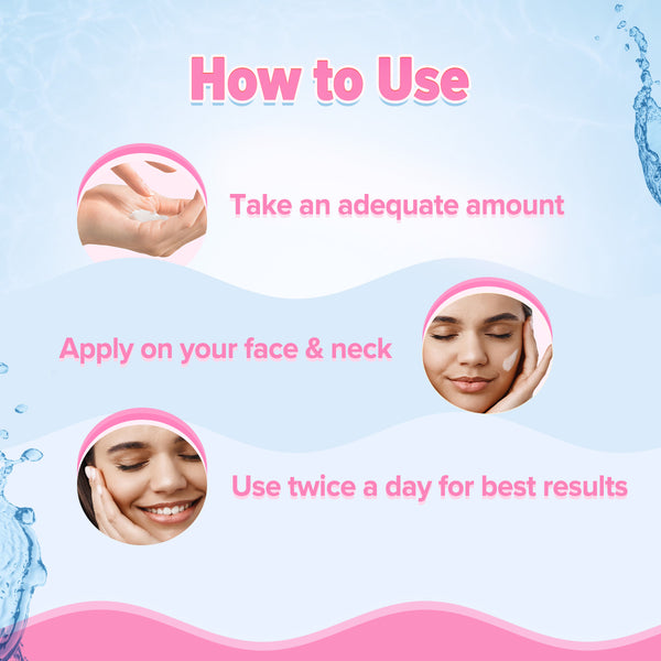 Aqualogica Radiance+ Oil Free Moisturizer with Watermelon & Niacinamide for Radiant Skin - 100g