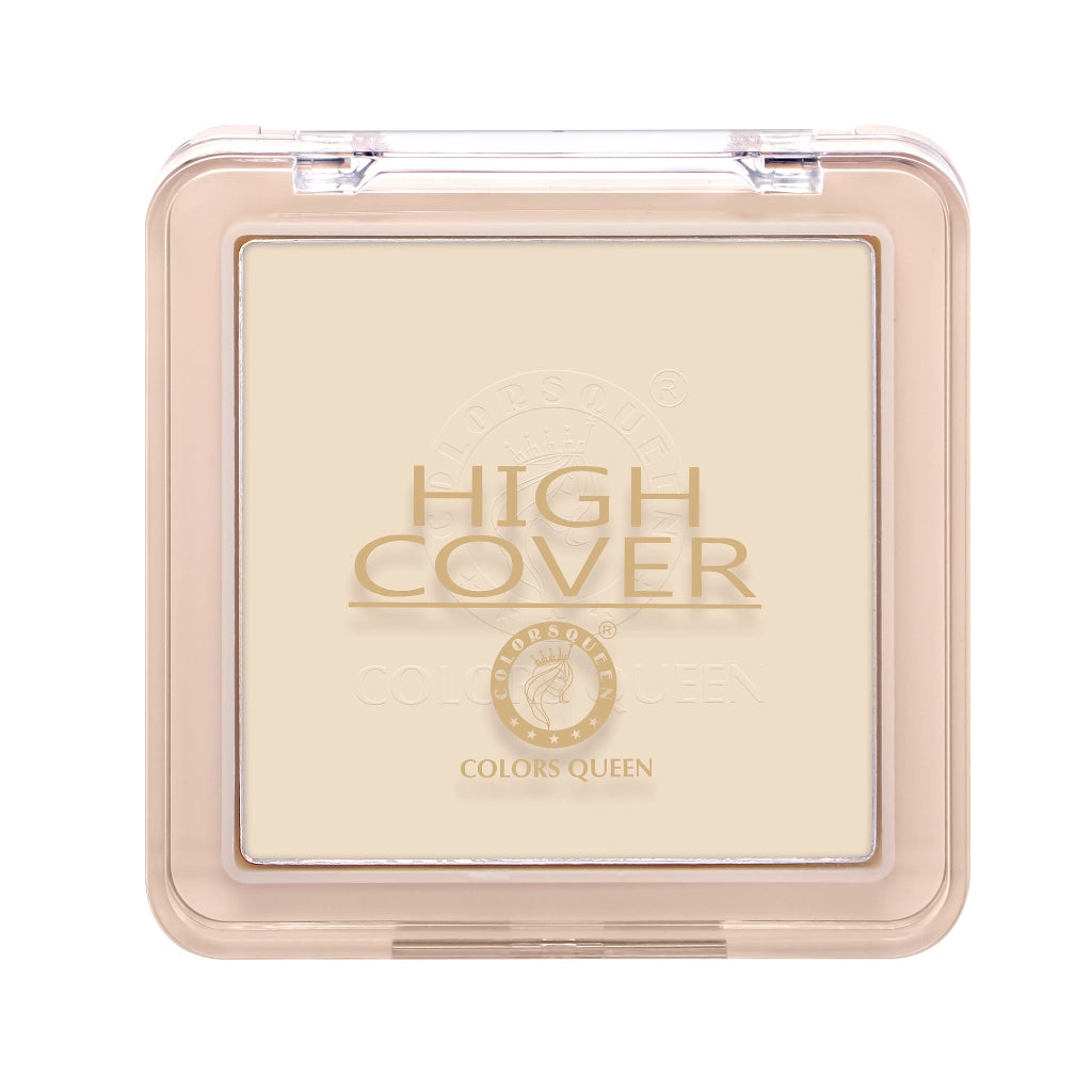Colors Queen High Cover Compact Powder (01 Porcelain)
