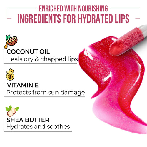Insight cosmetics Hydrating Lip Gloss (Pink-Blossom)