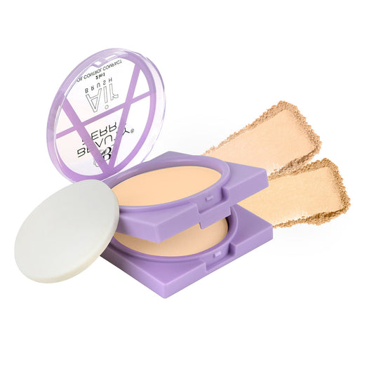 Beauty Berry Airbrush 2 in 1 Oil Control Compact / 03