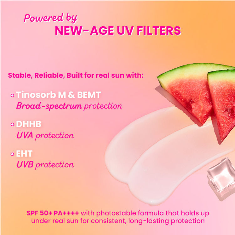 Dot & Key Watermelon Cooling Sunscreen, SPF 50+ PA++++ In-Vivo Tested
(80 g)
