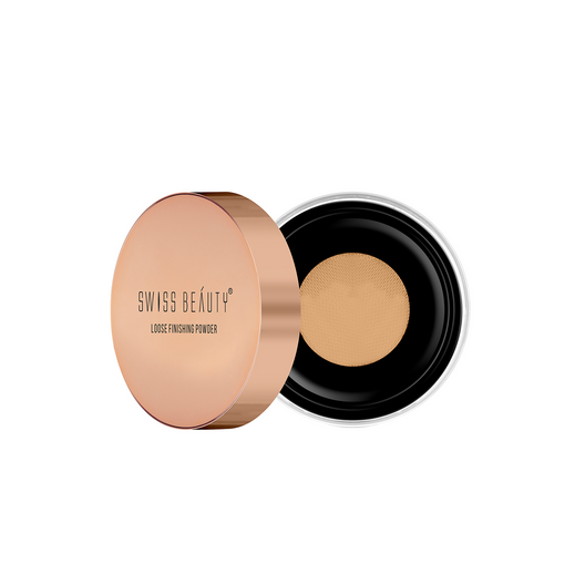 Swiss Beauty Ultra Fine Matte Loose Finish Powder (04 Medium Deep)