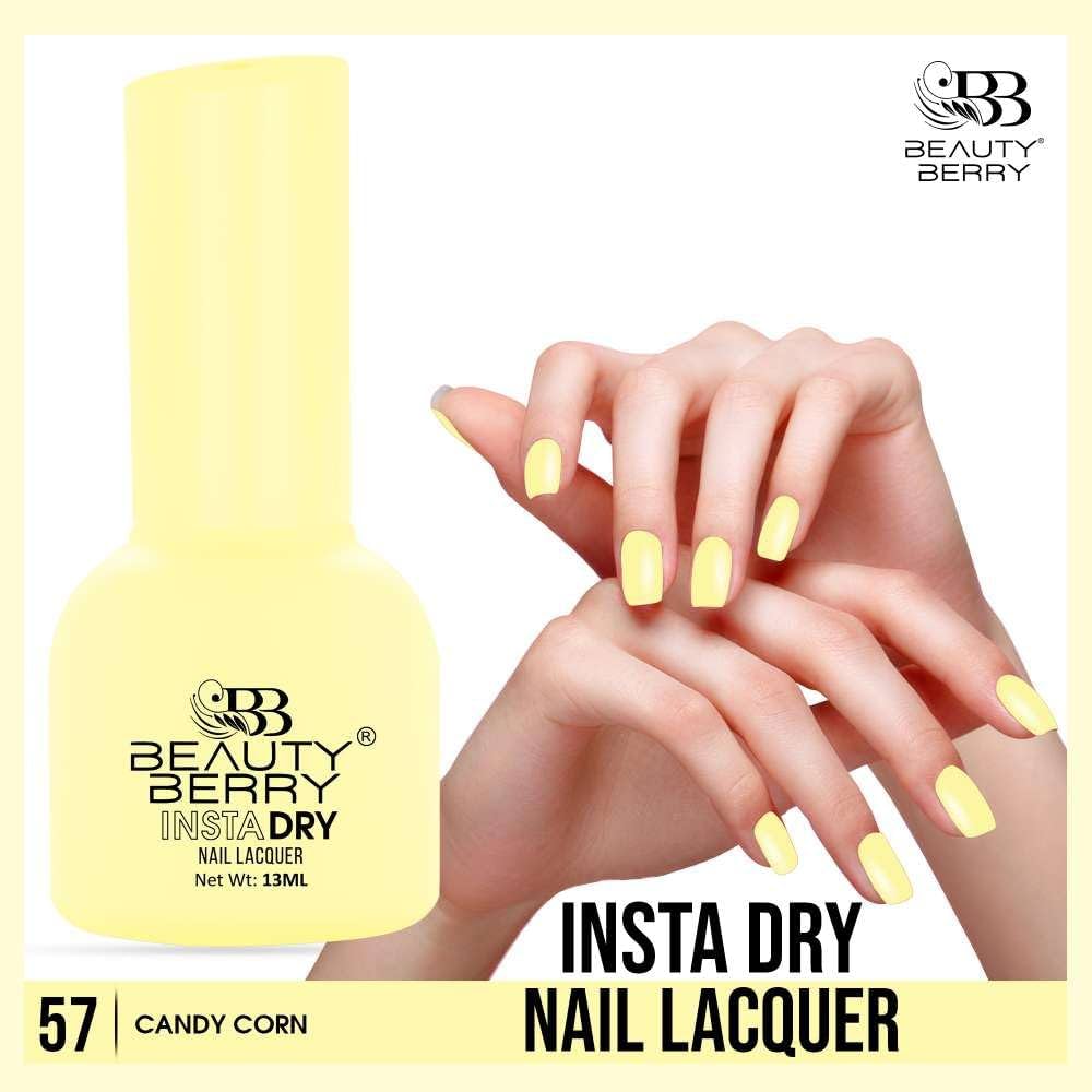 Beauty Berry Insta Dry Nail Lacquer (CANDY CORN-57)