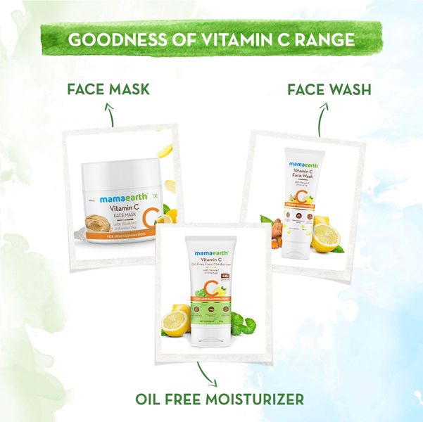 Mamaearth Vitamin C Oil-Free Moisturizer For Face - 80 g