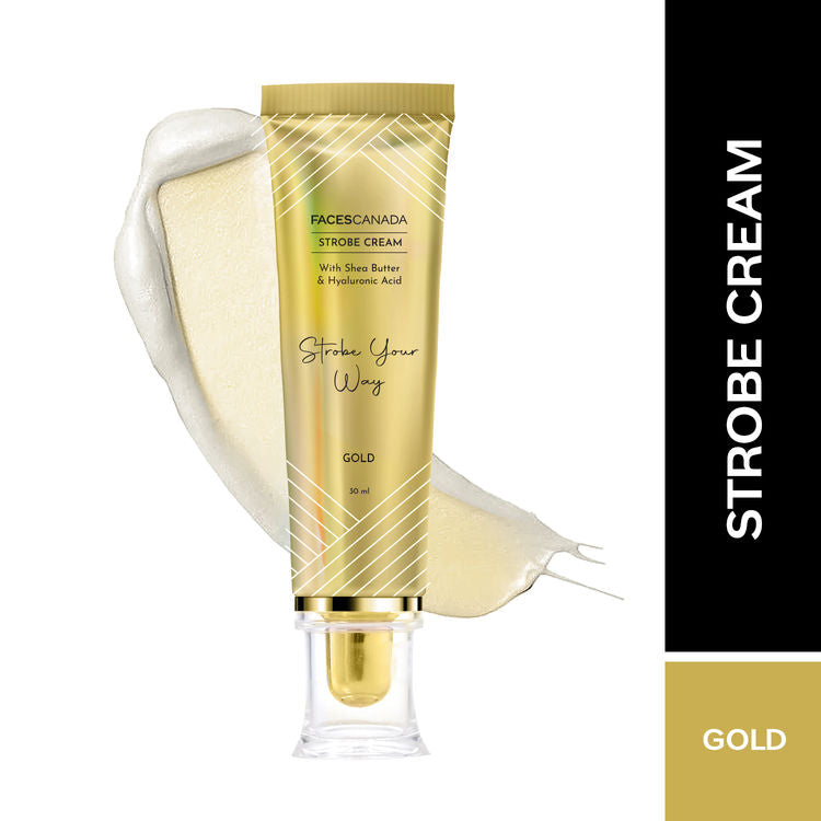 Faces Canada Strobe Cream, Gold  (30ml)