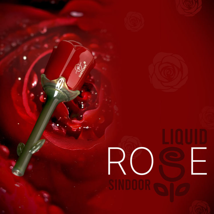 Shryoan Rose Liquid Sindoor - Long Lasting, Smudge Proof & Waterproof (Red)
(6ml)