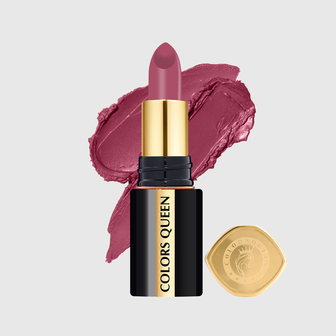 Colors Queen Luxury Matte Non-Transfer Lipstick Waterproof & Bold (06 Nude Toast)
