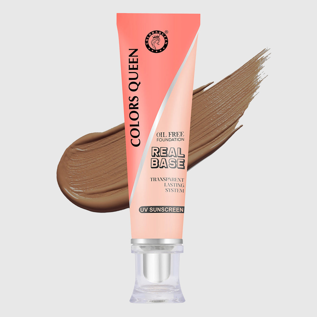 Colors Queen Real Base Oil Free Waterproof Foundation (06 Toffee)