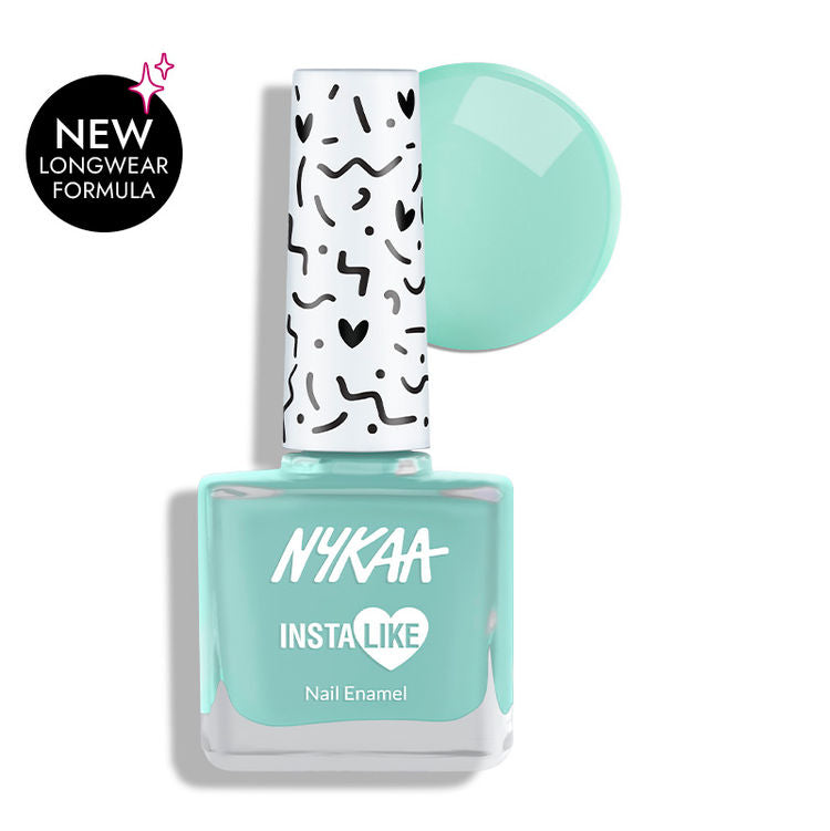 Nykaa InstaLike Long Lasting Nail Enamel - Aqua Bomb 473
(9ml)