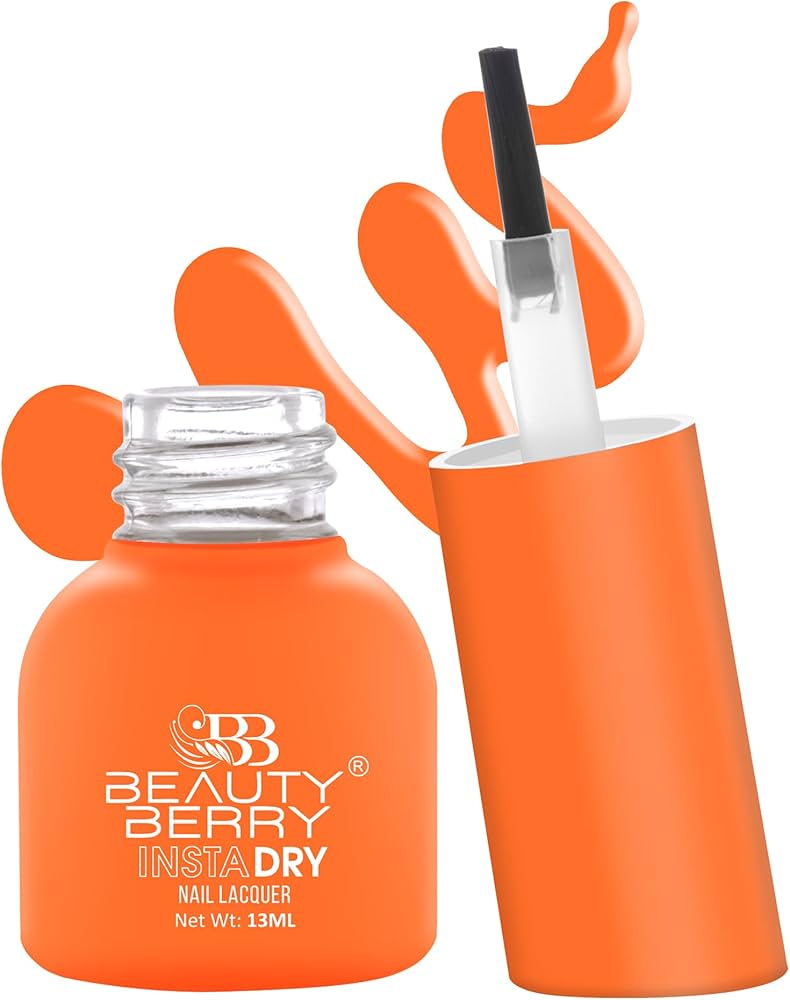 Beauty Berry Insta Dry Nail Lacquer (TART ORANGE-34)
