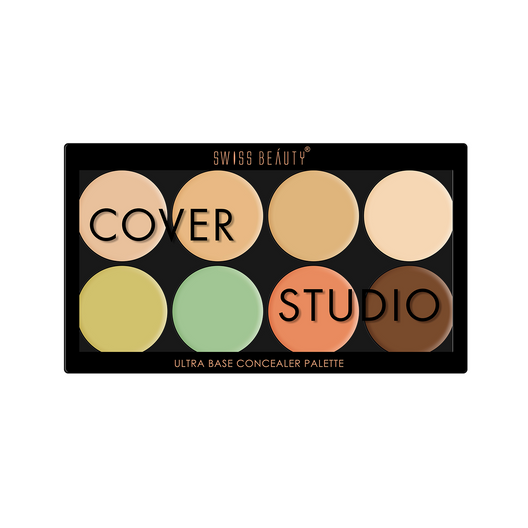 Swiss Beauty Cover Studio Concealer Palette (Multi-Color-03)